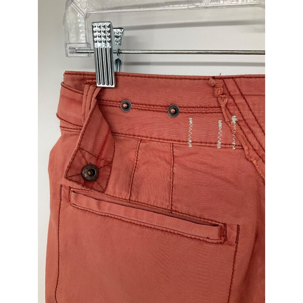 Anthropologie Size 27 Hei Hei Stretch Cotton Wide Leg Crop Chino Pants - Picture 12 of 12